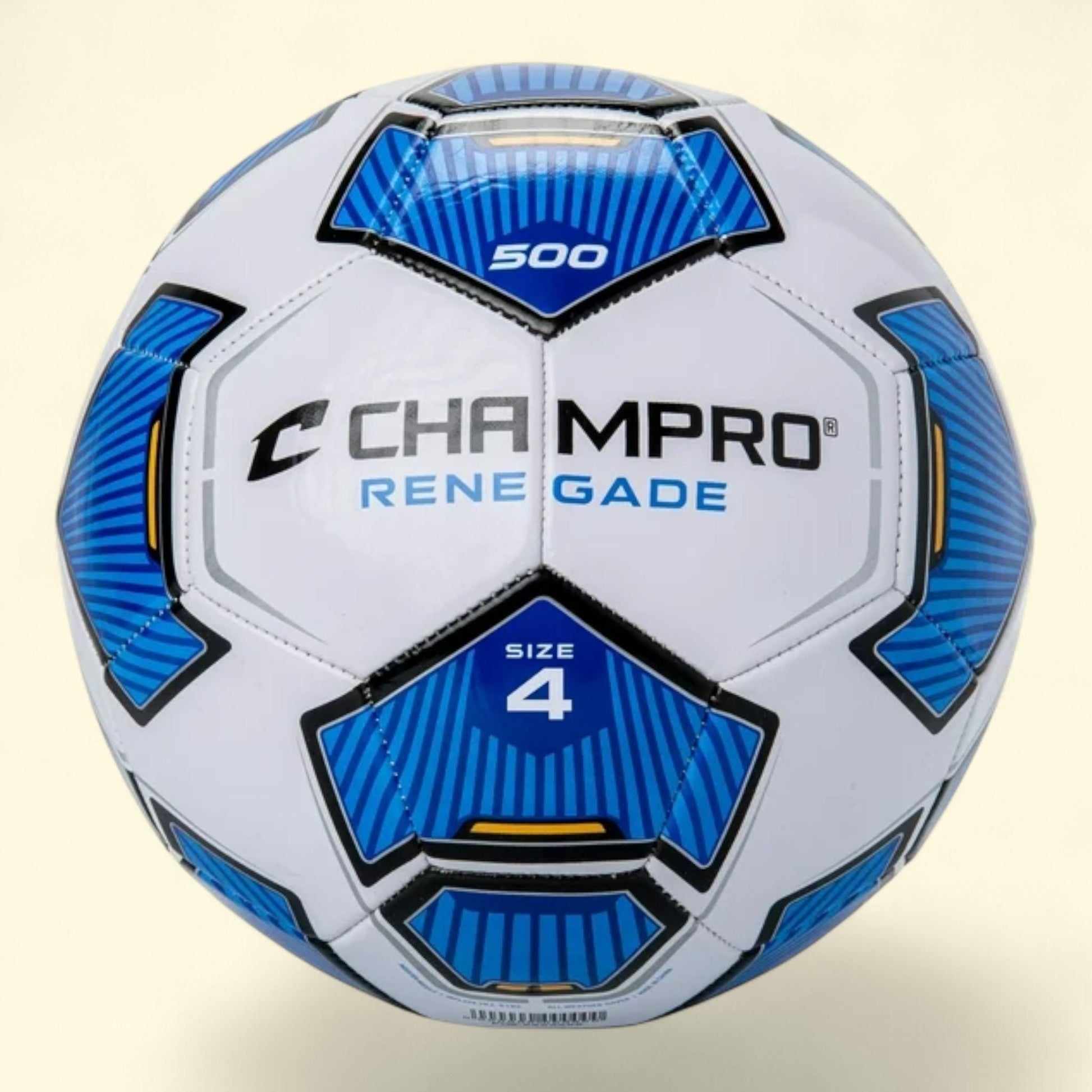 CHAMPRO Renegade Soccer Ball, Size 4 — authentic US product shipped worldwide by Treatspree