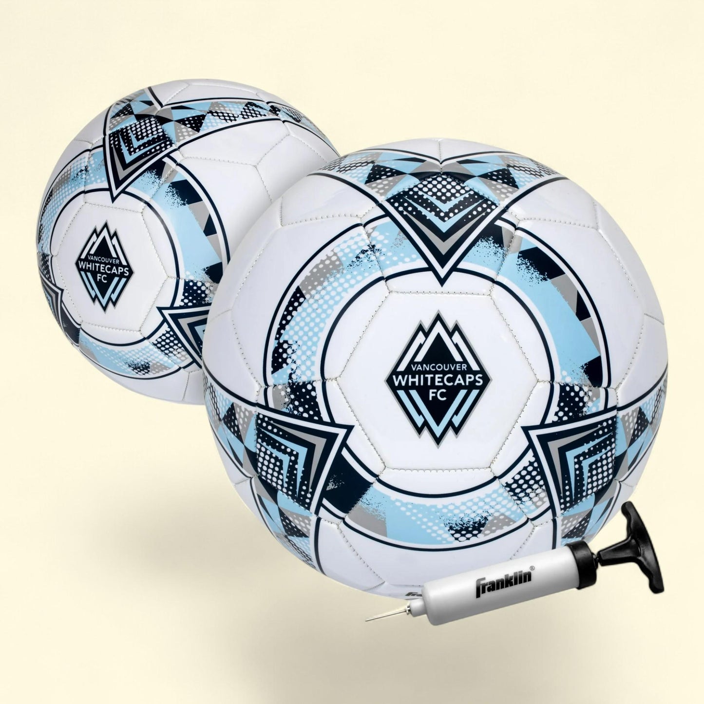 Franklin Sports MLS Vancouver White Caps FC Soccer Ball, Size 5