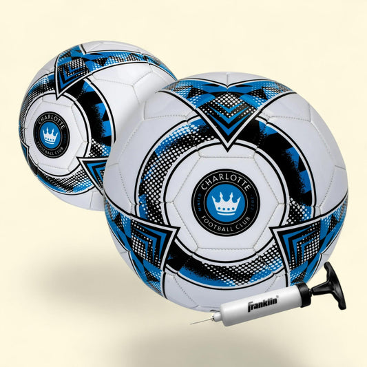 Franklin Sports MLS Charlotte Soccer Ball, Size 5