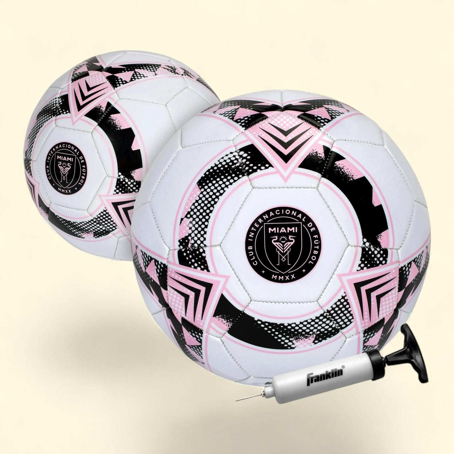 Franklin Sports MLS Miami FC Soccer Ball, Size 5