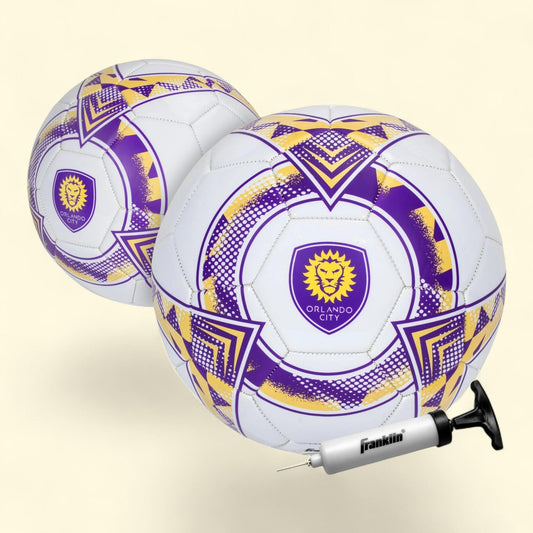Franklin Sports MLS Orlando City Soccer Ball, Size 5