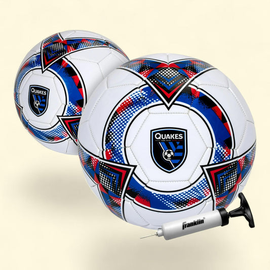 Franklin Sports MLS San Jose Earthquakes Soccer Ball, Size 5