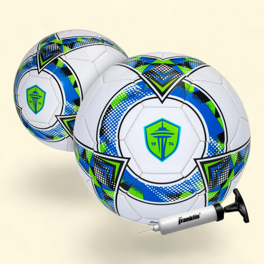 Franklin Sports MLS Seattle Sounders FC Soccer Ball, Size 5