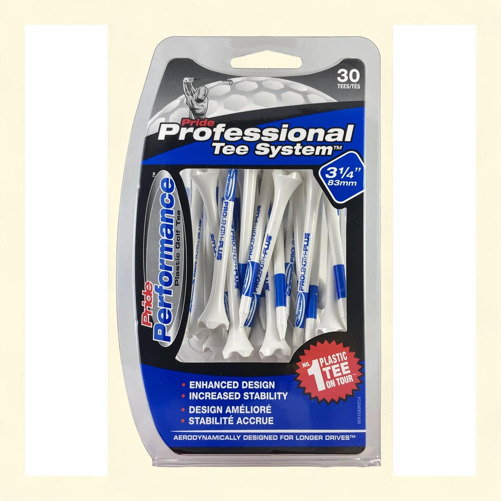 Pride Professional Tee System, Pride Performance Plastic Golf Tee, ... — authentic US product shipped worldwide by Treatspree