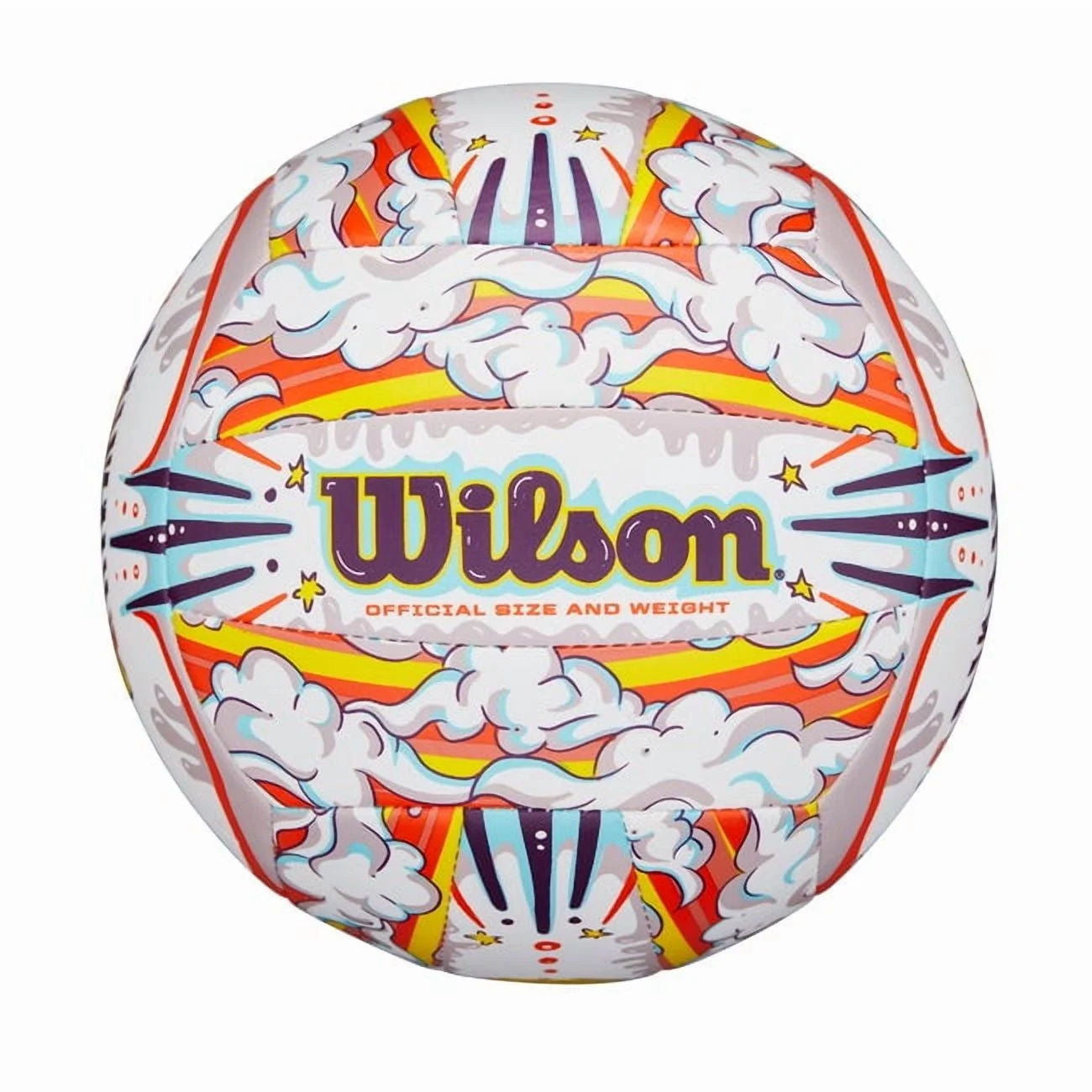 Wilson Volleyball, Graffiti Peace, 1 ct