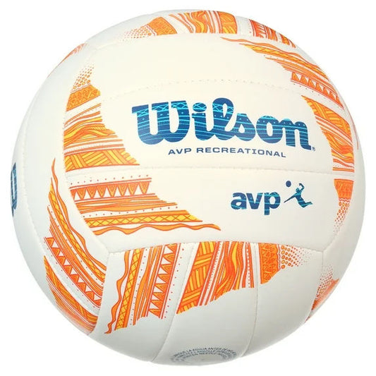 Wilson AVP Modern Volleyball, Orange/White