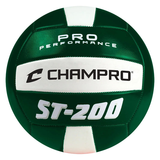 Champro Volleyball, ST-200 Indoor Outdoor Recreational, Green