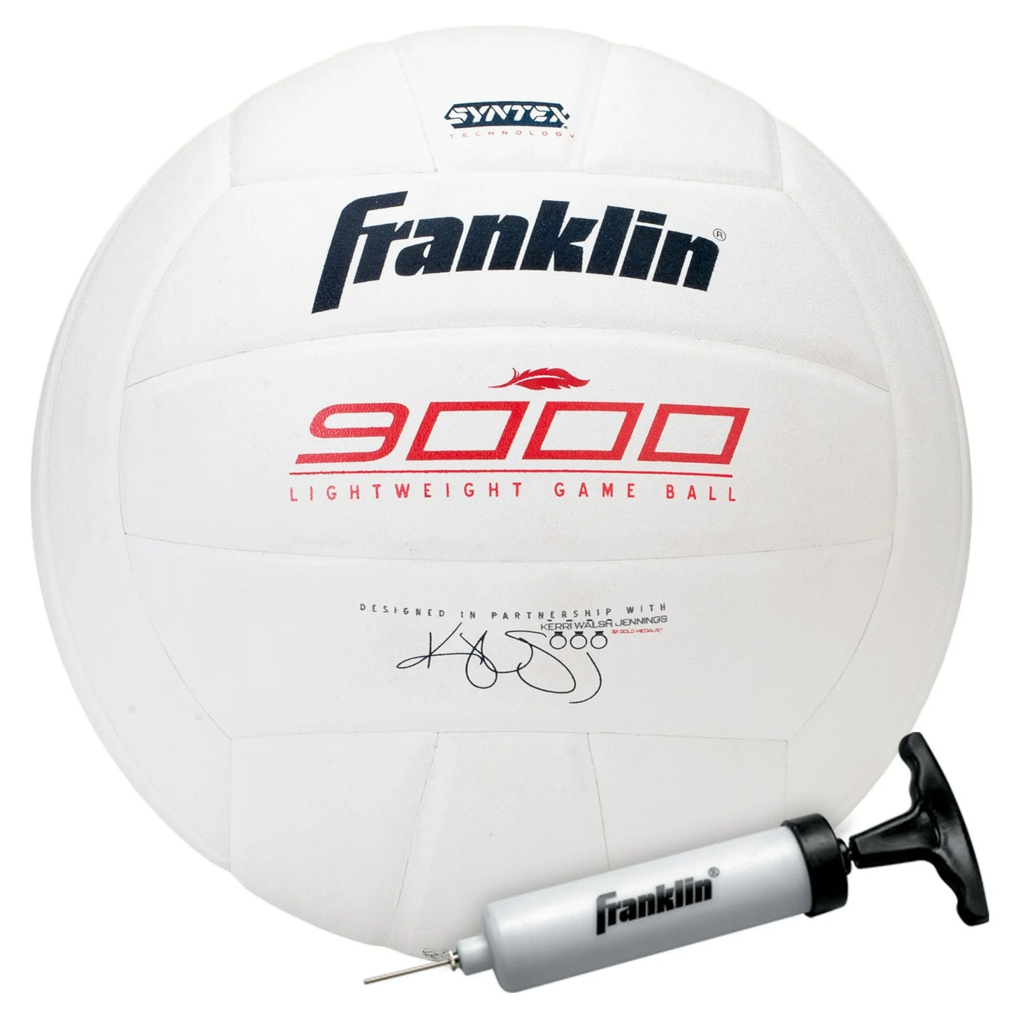 Ballon de volley-ball Franklin Sports Volleyball Lite, Premium 9000 Soft pour jeunes – Compétition junior, taille : junior