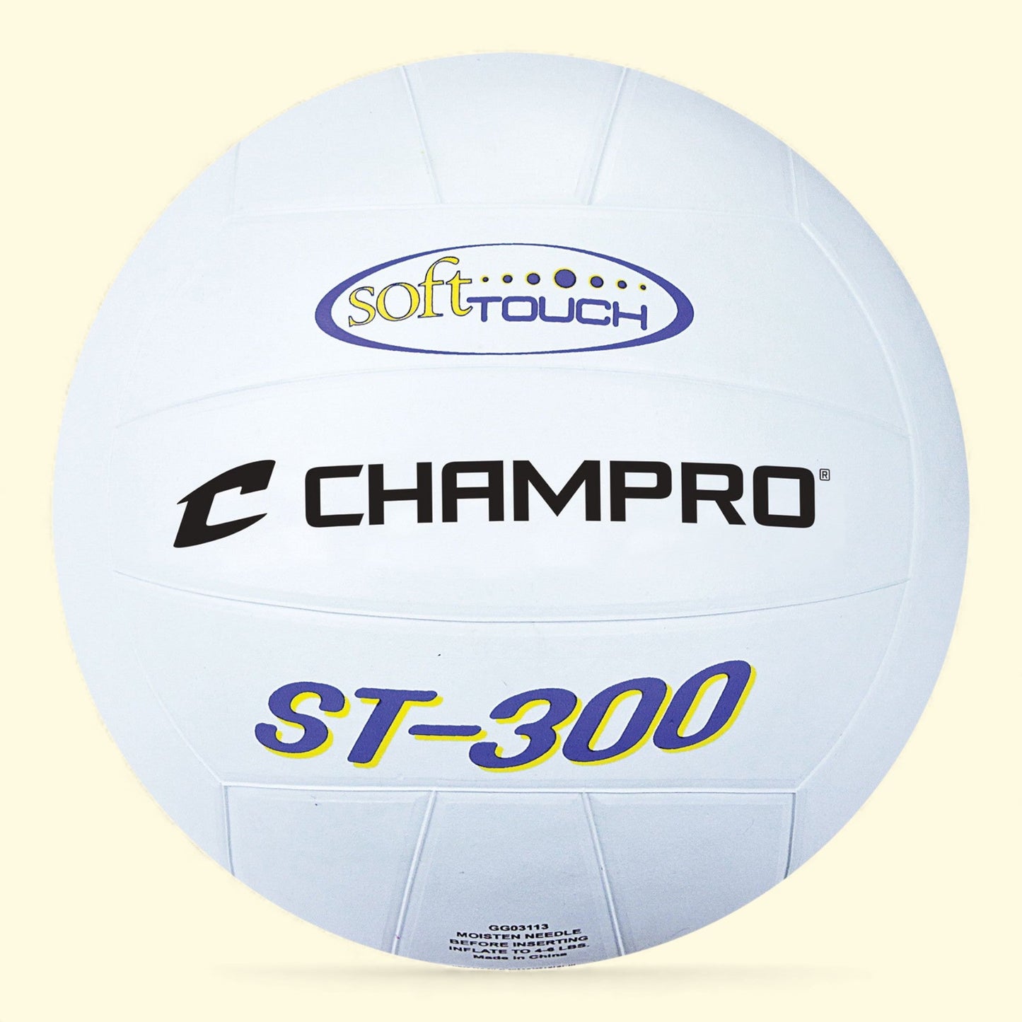 Ballon de volley-ball en caoutchouc CHAMPRO de compétition, taille standard