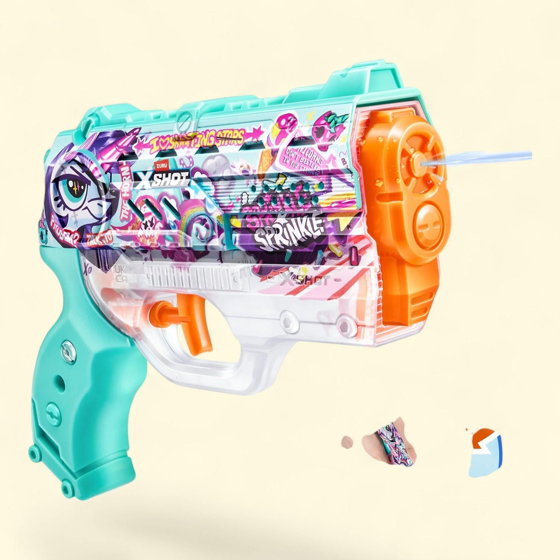XSHOT Water Fast-Fill Skins Nano Unicorn Water Blaster Toy, Size: S... — authentic US product shipped worldwide by Treatspree