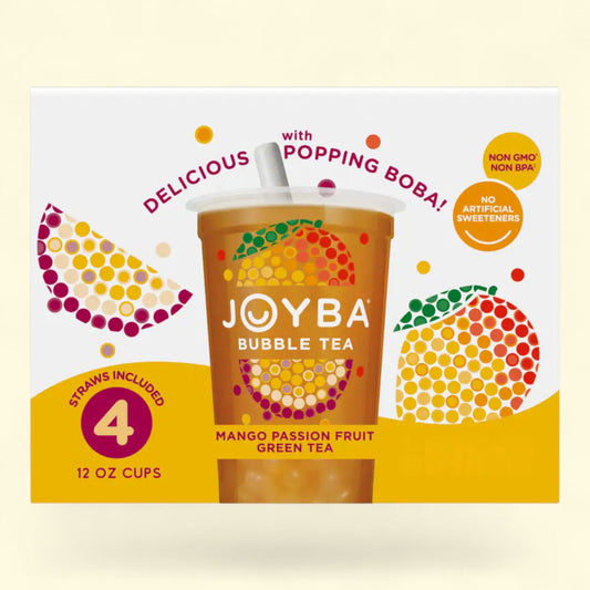 Joyba Mango Passionfruit Green Tea Bubble Tea, Size