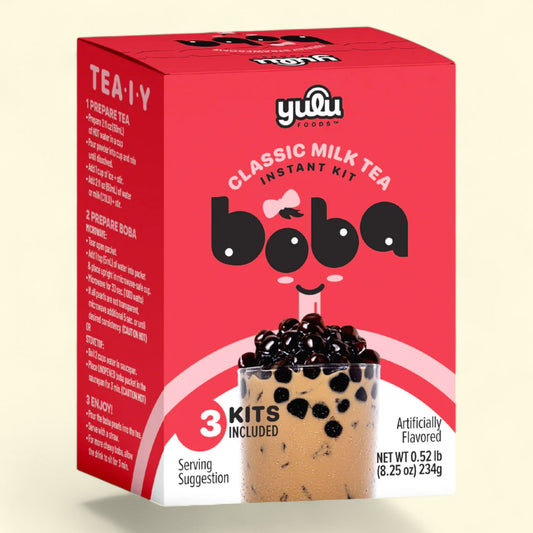 Yulu Foods, Classic Milk Tea Boba Kit, Size