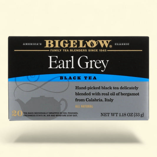 Bigelow Earl Grey Tea Bags, 20 Count