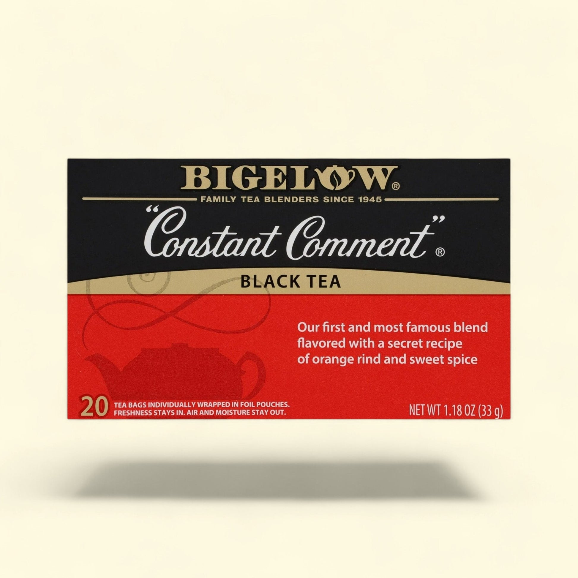 Bigelow Constant Comment Tea Bags, 20 Count — authentic US product shipped worldwide by Treatspree