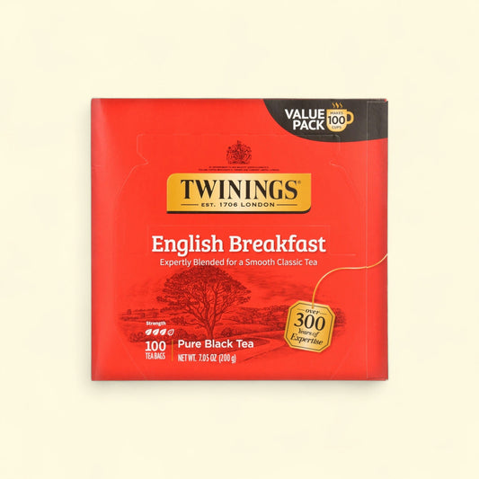 Twinings English Breakfast Black Tea, 100 Ct — authentic US product shipped worldwide by Treatspree
