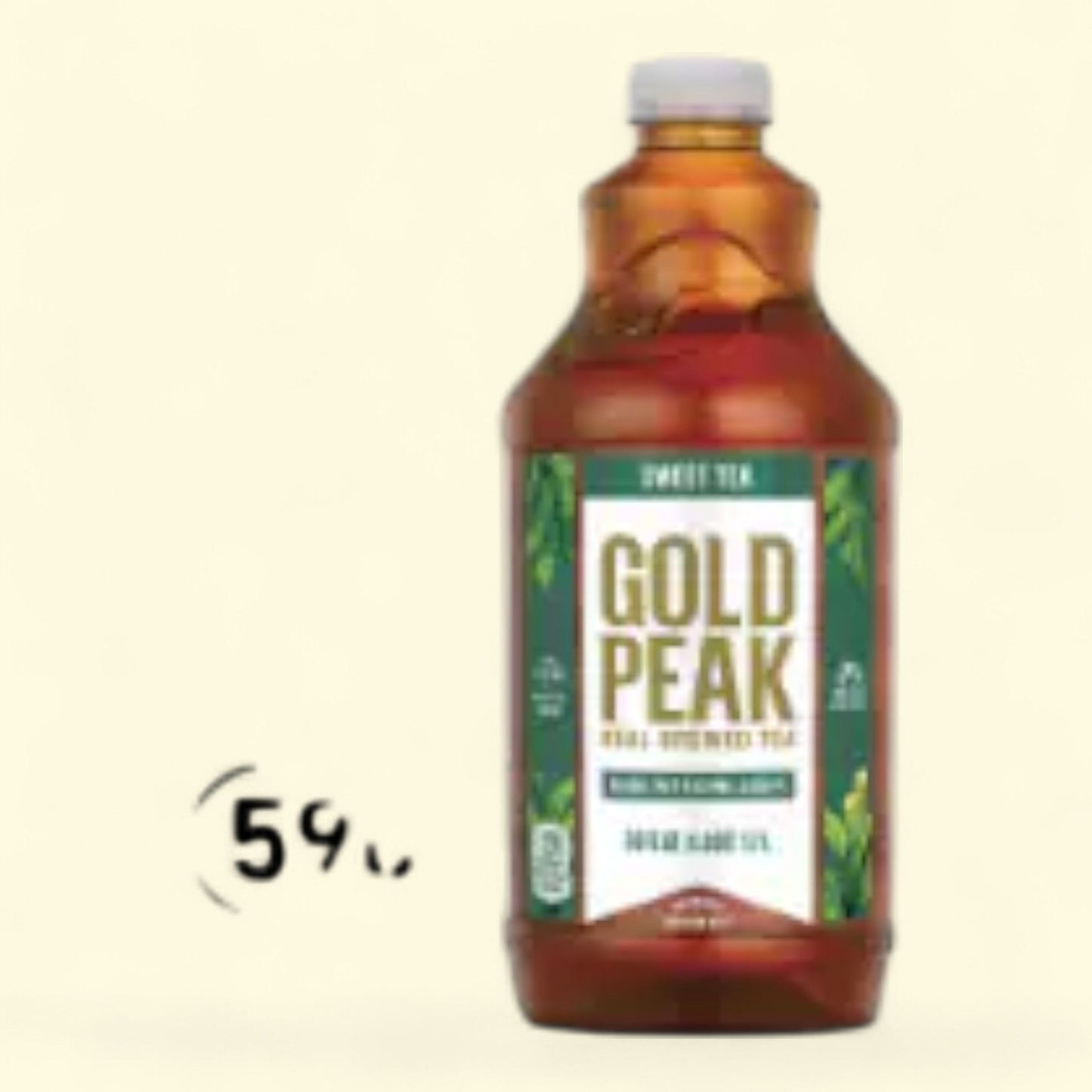 Gold Peak Sweetened Black Tea, 59 fl oz