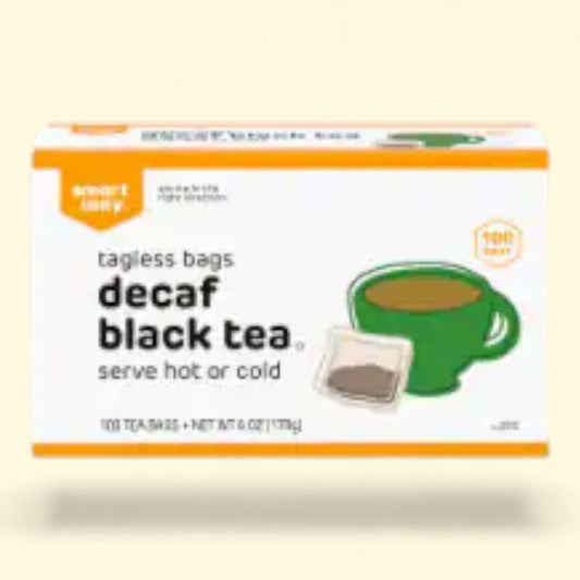 Smart Way, Tagless Bags Decaf Black Tea, 100 ct