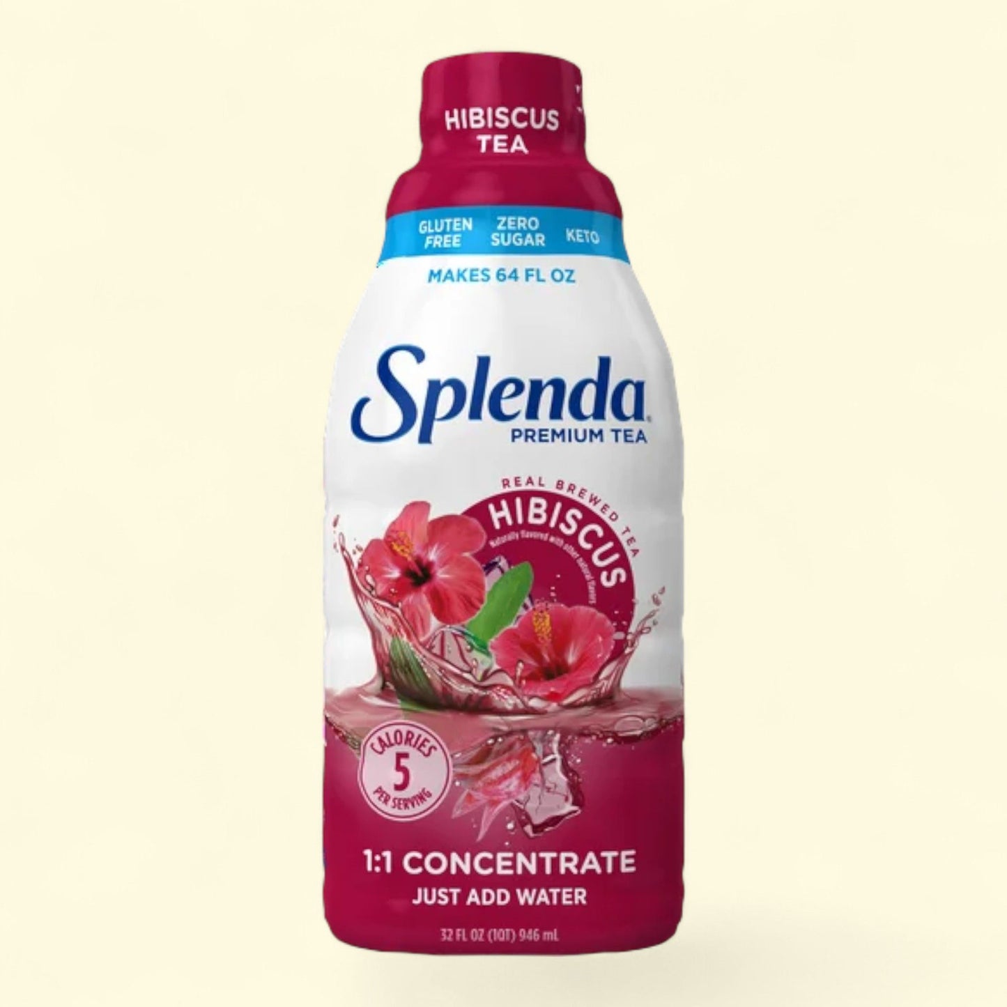 Concentré de thé à l'hibiscus Splenda, 946 ml