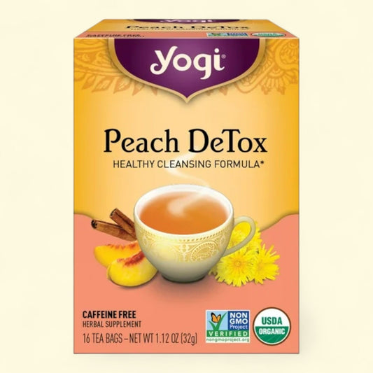 Yogi Tea Peach DeTox, 16 Count
