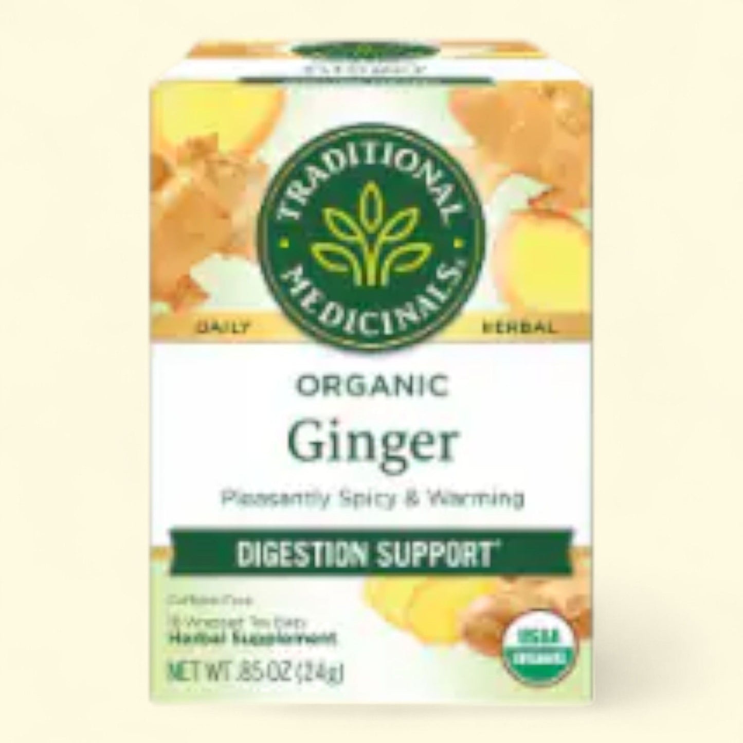 Traditional Medicinals Organic Ginger Tea, 16 bags