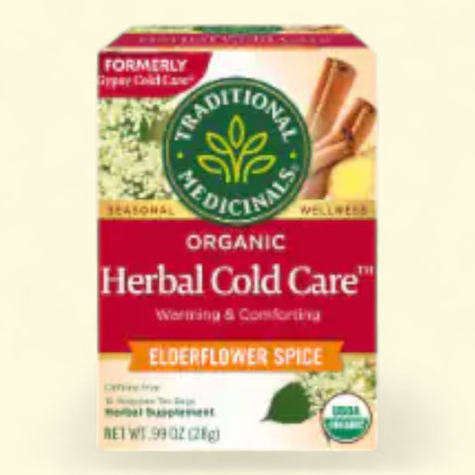 Traditional Medicinals Herbal Cold Care Tea, Organic, 39 oz