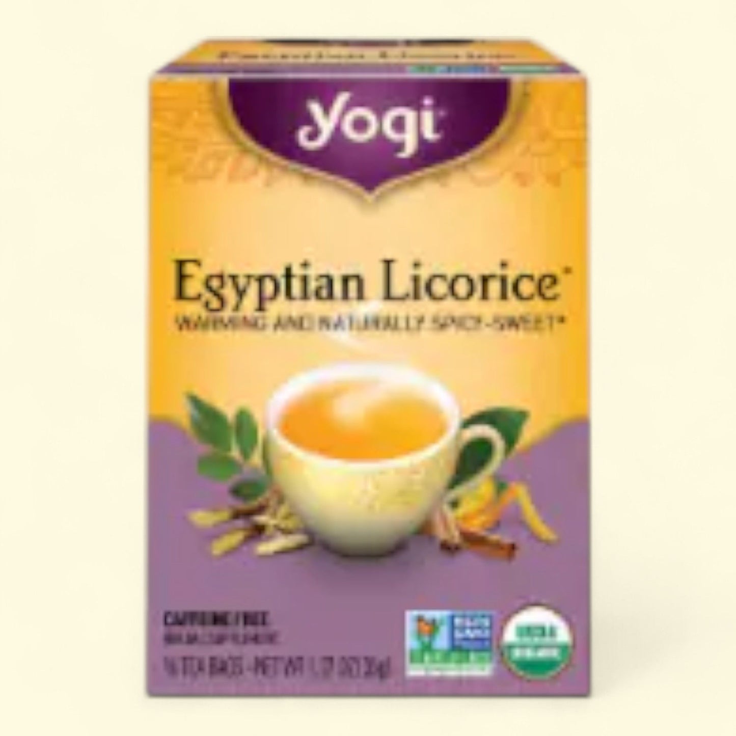 Yogi Egyptian Licorice Herbal Tea Bags, Size