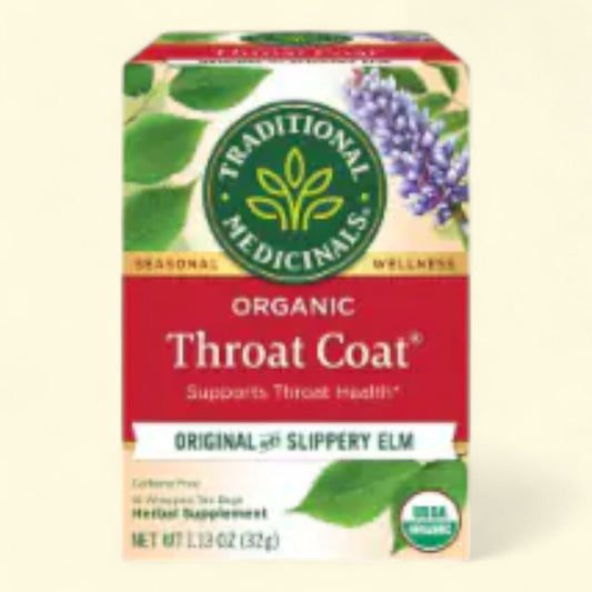 Traditional Medicinals Throat Coat Tea, Organic, 113 oz