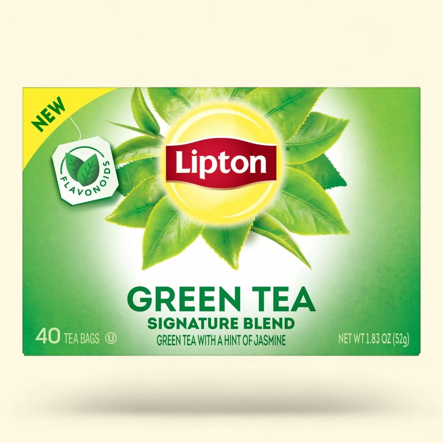 Lipton Signature Blend Green Tea Bags, 40 Count