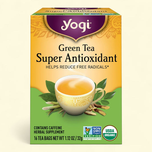 Yogi Tea Green Tea Super Antioxidant, 16 Count