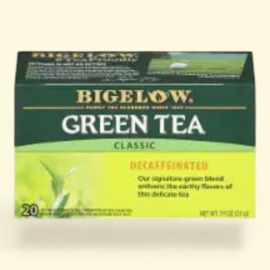 Bigelow Classic Decaffeinated Green Tea, 20 ct