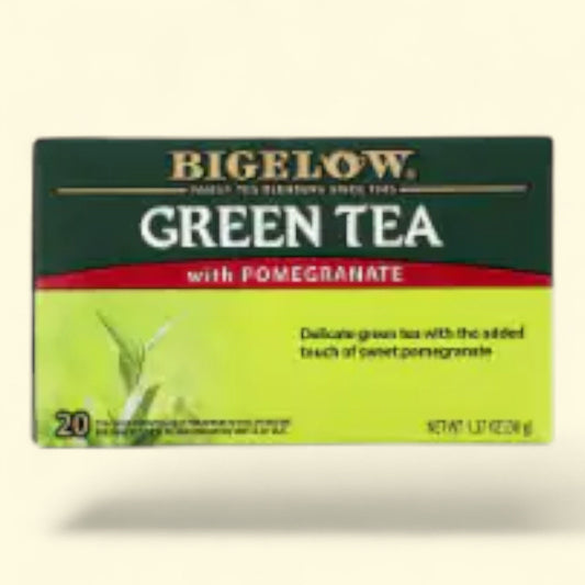 Bigelow Green Tea with Pomegranate Tea Bags, 20 ct