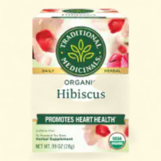 Traditional Medicinals Organic Hibiscus Tea, Size