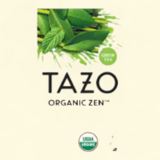Tazo Organic Zen Green Tea Bags, 20 count