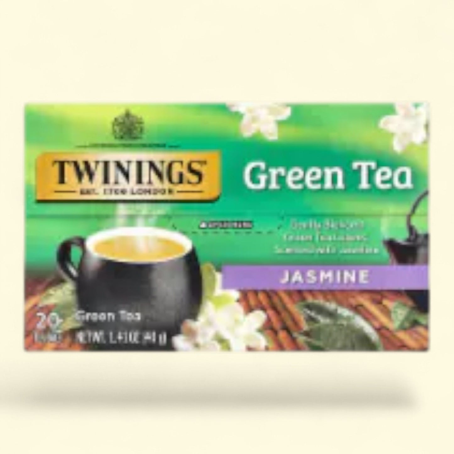 Twinings of London Jasmine Green Tea Bags, 20ct