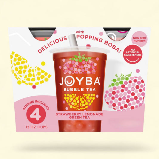 JOYBA Bubble Tea, 4pk/12 fl oz