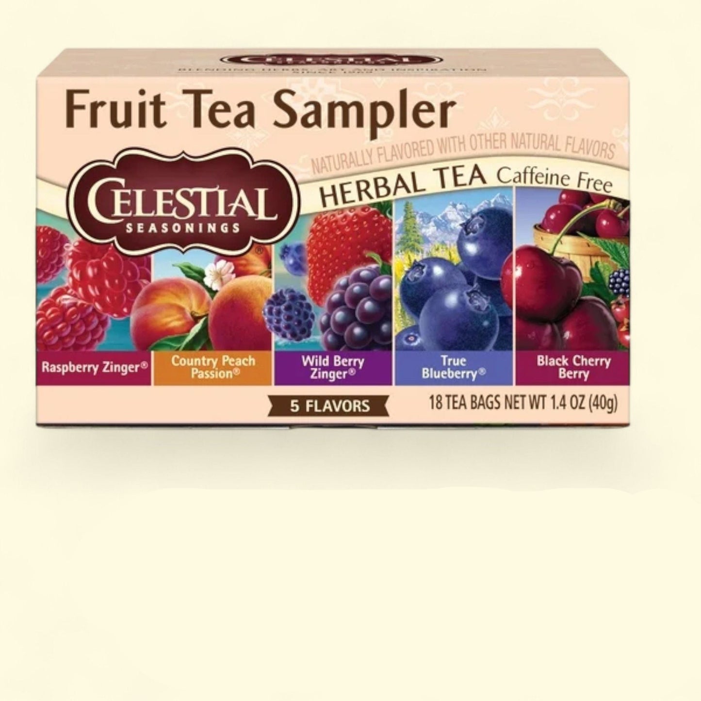 Celestial Seasonings Fruit Tea Sampler, 18 Count