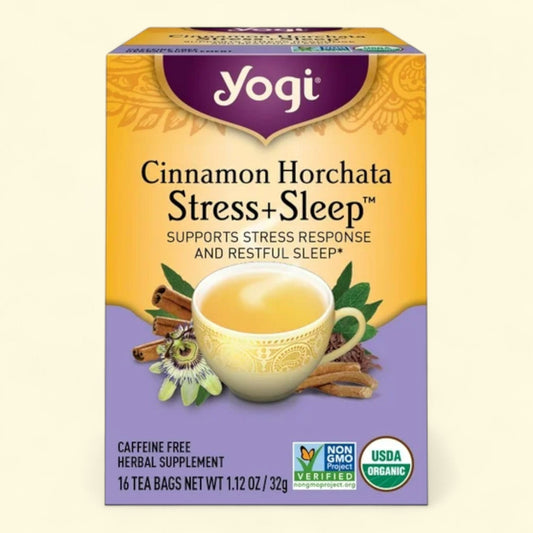 Yogi Tea Cinnamon Horchata Stress + Sleep, 16 Count