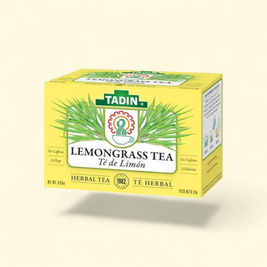 Tadin Lemongrass Tea, Herbal Teabags, 24 Count — authentic US product shipped worldwide by Treatspree