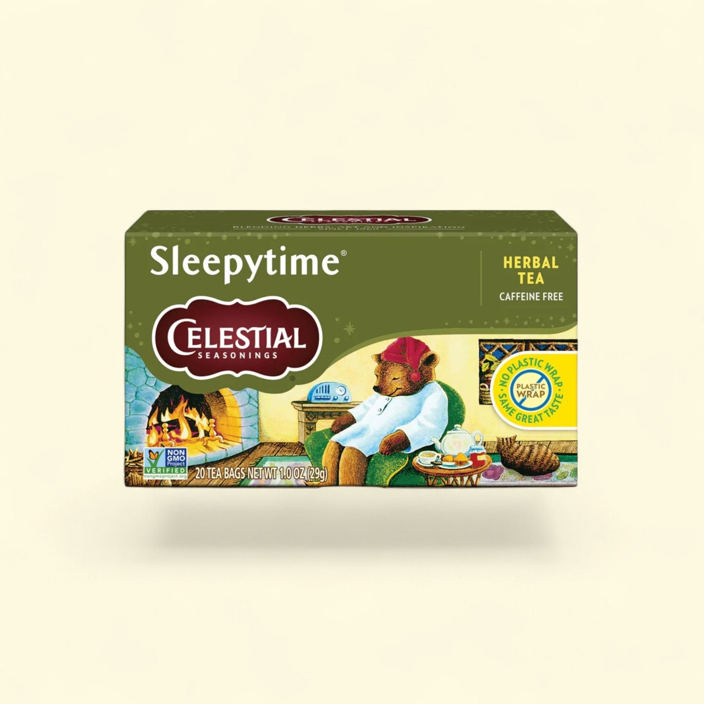 Celestial Seasonings Sleepytime Herbal Tea, Caffeine Free, 20 bags — authentic US product shipped worldwide by Treatspree