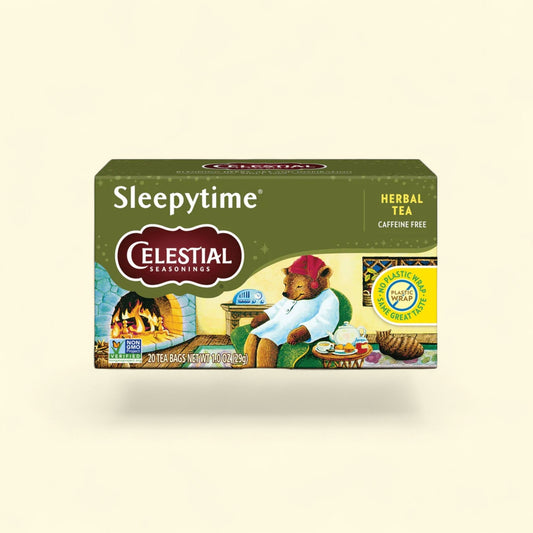 Celestial Seasonings Sleepytime Herbal Tea, Caffeine Free, 20 bags — authentic US product shipped worldwide by Treatspree
