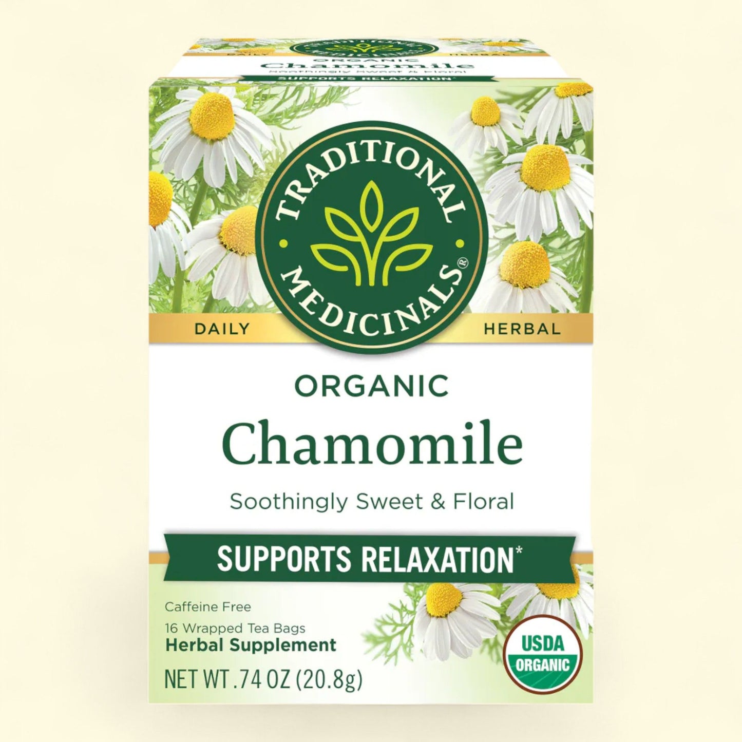 Traditional Medicinals Organic Chamomile Tea, 16 bags