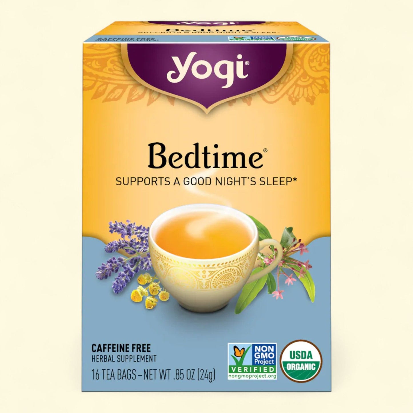Yogi Bedtime Herbal Tea Bags, 16 ct