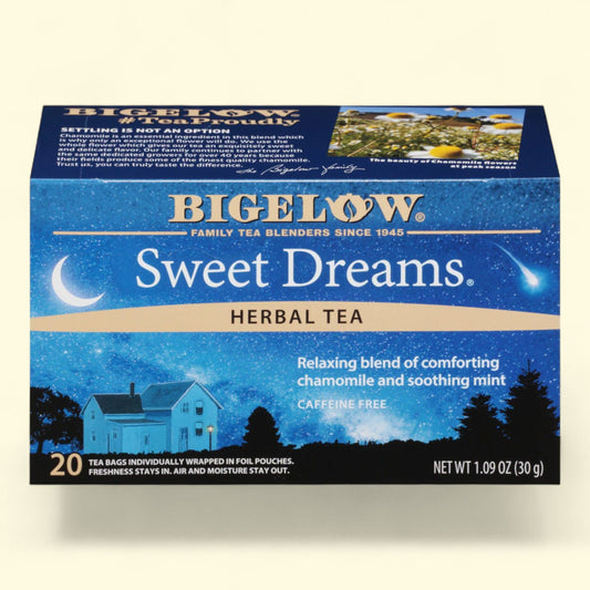Bigelow Sweet Dreams Herbal Tea, 20 Tea Bags