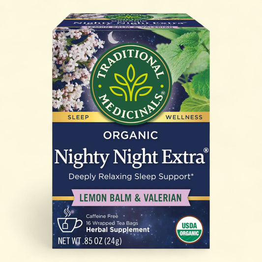 Traditional Medicinals Nighty Night Extra Tea, Organic, 16 bags
