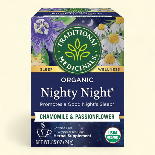 Traditional Medicinals Nighty Night Tea, Organic, Size