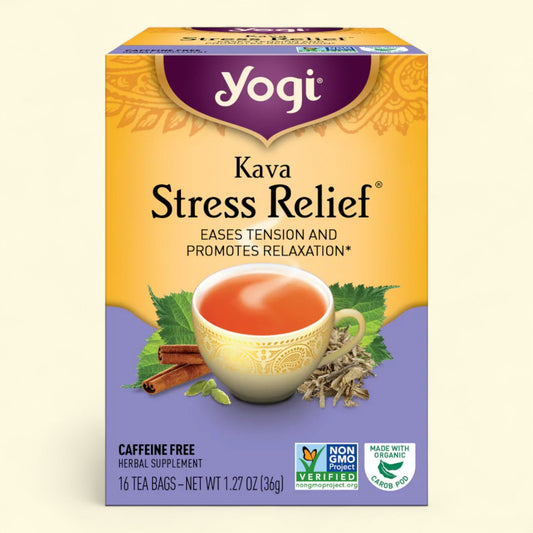 Yogi Kava Stress Relief Herbal Tea Bags, Size