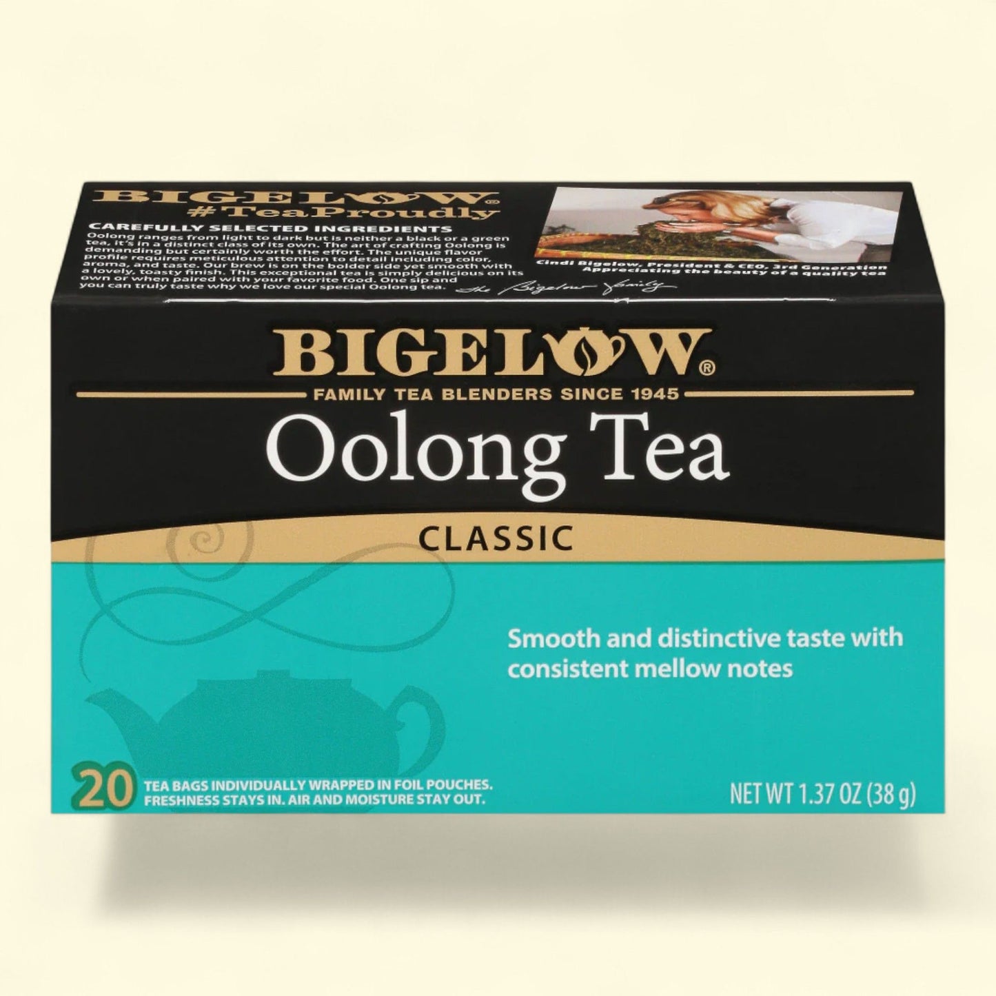 Bigelow Oolong Tea Bags, Size