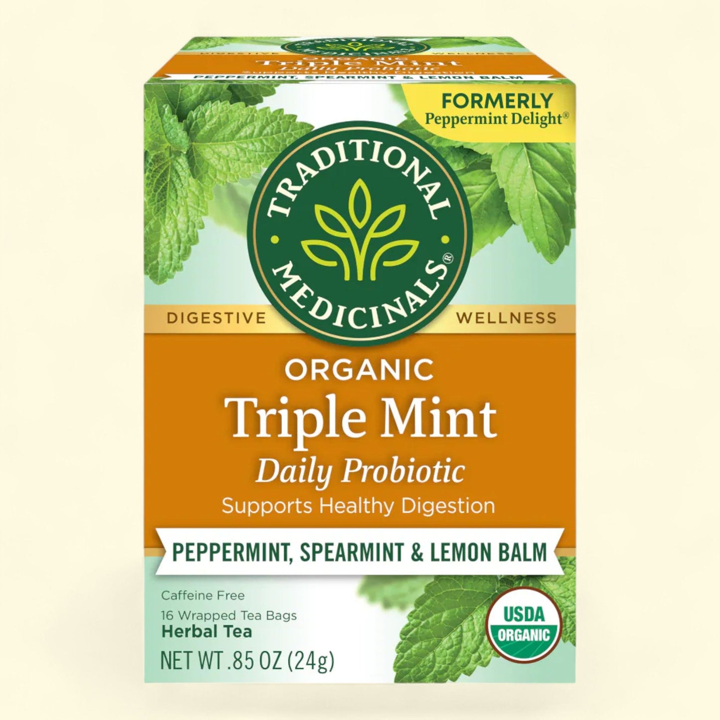 Organic Triple Mint Tea, Size