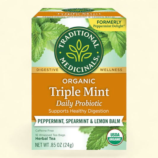 Organic Triple Mint Tea, Size