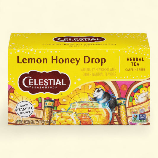 Celestial Seasonings Lemon Honey Drop Herbal Tea Bags, Size
